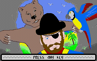 Treasure Search atari screenshot
